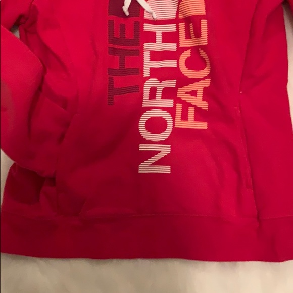 Pink North Face Hoodie - Picture 4 of 4